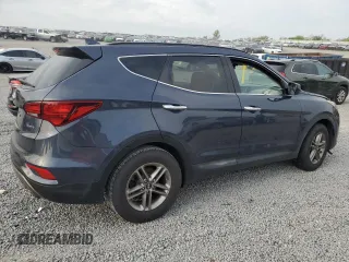 2017 Hyundai Santa Fe 2.4L with VIN 5NMZU3LB7HH026312, listed as a Copart auction lot 54841725 with 148,463 mi miles and Salvage title. Bid and sale history available at DreamBid. Image 3.