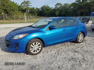 2012 Mazda 3 i Grand Touring with VIN JM1BL1W87C1688614, listed as a Copart auction lot 63369445 with 107,675 mi miles and Salvage title. Bid and sale history available at DreamBid. Image 1.