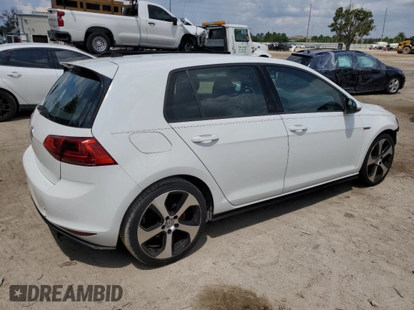 2017 Volkswagen Golf GTI S with VIN 3VW4T7AU9HM055166, listed as a Copart auction lot 67592414 with 114,286 mi miles and Salvage Title. Bid and sale history available at carsss.com. Image 3.