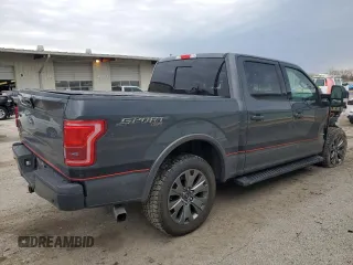 2016 Ford F-150 XLT with VIN 1FTEW1EG9GFC37867, listed as a Copart auction lot 52339545 with 61,361 mi miles and Salvage Title. Bid and sale history available at carsss.com. Image 3.