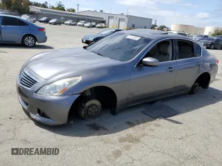 2011 Infiniti G37 x with VIN JN1CV6ARXBM409748, listed as a Copart auction lot 53143595 with 177,594 mi miles and Salvage Title. Bid and sale history available at carsss.com. Image 1.