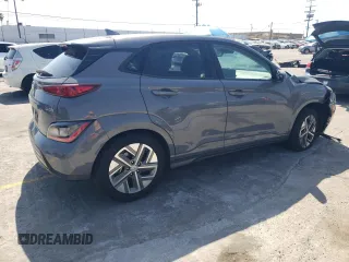 2023 Hyundai Kona SEL z VIN KM8K33AG2PU167360, wystawiony jako Copart lot #56318685 z przebiegiem Nie podano mil oraz Szkoda całkowita • Salvage title. Historia ofert i sprzedaży dostępna na DreamBid. Obrazek 3.