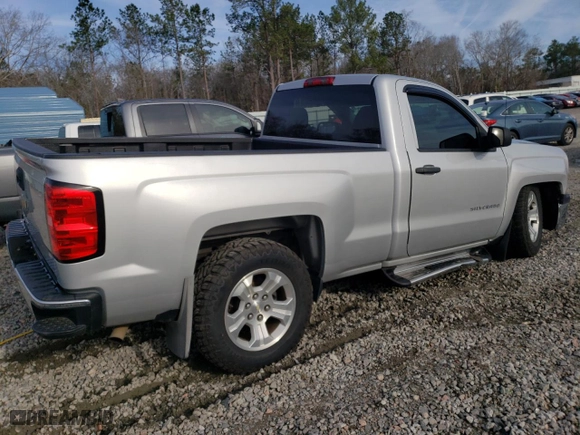 2014 Chevrolet Silverado 1500 Work Truck with VIN 1GCNCPEH7EZ321461, listed as a Copart auction lot 45314635 with 76,084 mi miles and Salvage Title. Bid and sale history available at carsss.com. Image 3.