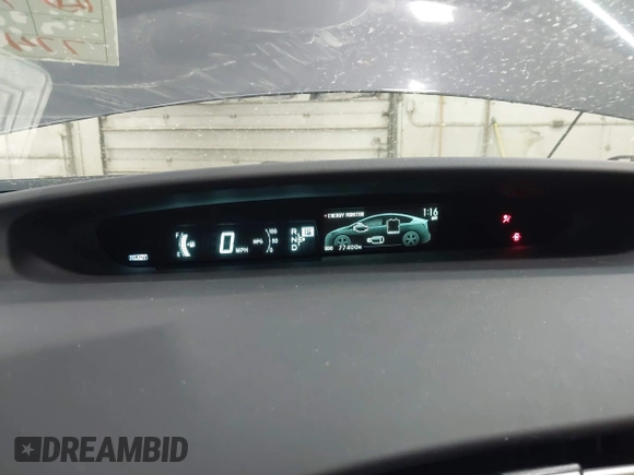 2015 Toyota Prius Four with VIN JTDKN3DU9F0479021, listed as a IAAI auction lot 42632754 with 77,400 mi miles and . Bid and sale history available at DreamBid. Image 7.