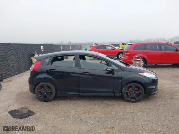 2019 Ford Fiesta ST with VIN 3FADP4GX5KM121085, listed as a IAAI auction lot 41505414 with 86,885 mi miles. Bid and sale history available at carsss.com. Image 13.