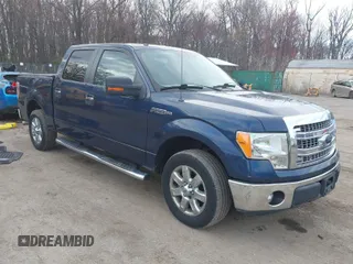 2013 Ford F-150 XL with VIN 1FTFW1CF7DFD64689, listed as a IAAI auction lot 41875958 with 174,366 mi miles. Bid and sale history available at carsss.com. Image 1.