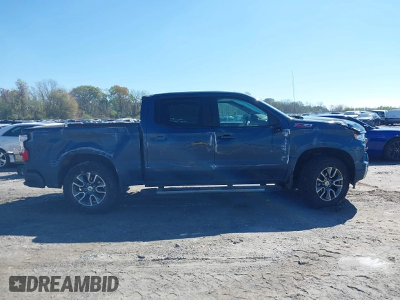 2024 Chevrolet Silverado 1500 RST with VIN 2GCUDEED6R1147763, listed as a IAAI auction lot 41857202 with 12,851 mi miles. Bid and sale history available at carsss.com. Image 6.