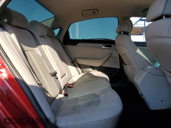 2016 Hyundai Sonata SE z VIN 5NPE24AF9GH360729, wystawiony jako Copart lot #58663375 z przebiegiem 140 837 mil mil oraz Szkoda całkowita • Salvage title. Historia ofert i sprzedaży dostępna na DreamBid. Obrazek 10.