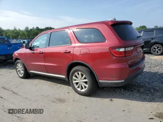 2014 Dodge Durango SXT with VIN 1C4RDJAG8EC495227, listed as a Copart auction lot 63550295 with 359,835 mi miles and Salvage title. Bid and sale history available at DreamBid. Image 2.