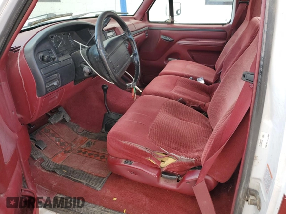 1996 Ford F-150 with VIN 1FTEF14H1TLB15980, listed as a Copart auction lot 78770034 with 0 mi miles and Clean Title. Bid and sale history available at carsss.com. Image 7.