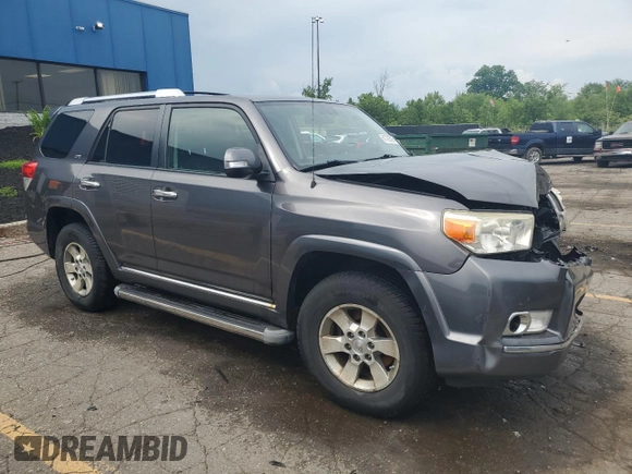 2011 Toyota 4Runner Trail with VIN JTEBU5JR2B5038984, listed as a Copart auction lot 61729525 with 253,680 mi miles and Clean title. Bid and sale history available at DreamBid. Image 4.