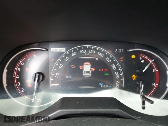 2023 Toyota RAV4 XLE с VIN 2T3R1RFV0PC368634, выставлен на аукционе Copart как лот 61980645 с пробегом 93 331 миль миль и Списание • Salvage title. История ставок и продаж доступна на DreamBid. Изображение 9.