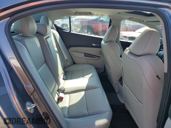 2017 Acura TLX V6 w/Technology Pkg with VIN 19UUB2F54HA002674, listed as a Copart auction lot 46673835 with 93,597 mi miles and Salvage Title. Bid and sale history available at carsss.com. Image 10.
