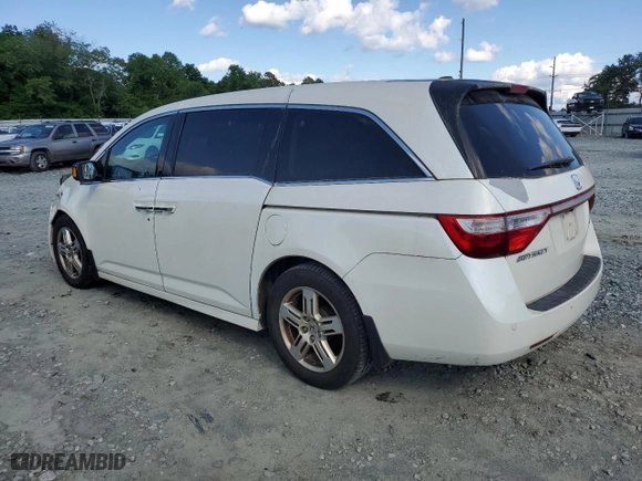 2013 Honda Odyssey Touring with VIN 5FNRL5H93DB089326, listed as a Copart auction lot 55799234 with 151,776 mi miles and Non Repairable. Bid and sale history available at carsss.com. Image 2.