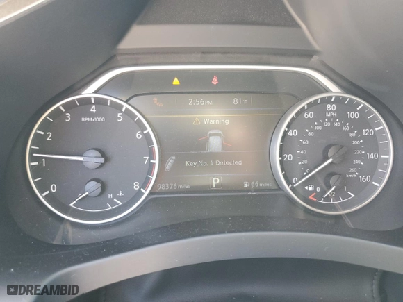 2017 Nissan Murano SL with VIN 5N1AZ2MG9HN167464, listed as a Copart auction lot 53276785 with 98,376 mi miles and Salvage Title. Bid and sale history available at carsss.com. Image 9.