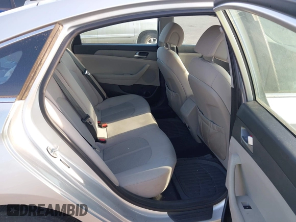 2017 Hyundai Sonata SE with VIN 5NPE24AF9HH502787, listed as a IAAI auction lot 42088941 with 123,511 mi miles. Bid and sale history available at carsss.com. Image 8.