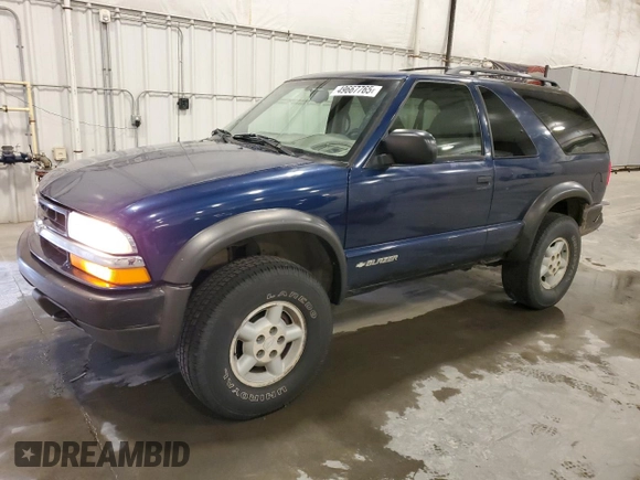 1999 Chevrolet Blazer LS с VIN 1GNCT18W9XK157387, выставлен на аукционе Copart как лот 49667765 с пробегом 182 411 миль миль и Списание • Salvage title. История ставок и продаж доступна на DreamBid. Изображение 1.