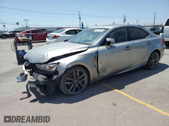 2019 Lexus IS 300 with VIN JTHBA1D21K5088150, listed as a Copart auction lot 58271165 with Not provided miles and Salvage title. Bid and sale history available at DreamBid. Image 1.