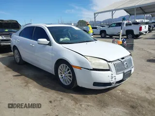 2006 Mercury Milan Premier with VIN 3MEHM08166R633064, listed as a IAAI auction lot 41648193 with 142,589 mi miles and . Bid and sale history available at carsss.com. Image 1.
