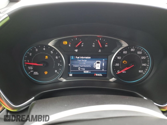 2024 Chevrolet Equinox LT with VIN 3GNAXKEG8RL273860, listed as a Copart auction lot 51754005 with 5,008 mi miles and Salvage Title. Bid and sale history available at DreamBid. Image 9.