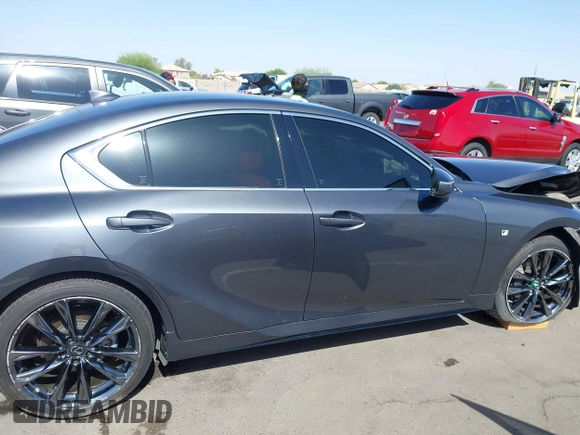 2021 Lexus IS 350 F Sport with VIN JTHGZ1B26M5037621, listed as a IAAI auction lot 42271422 with 42,719 mi miles and . Bid and sale history available at DreamBid. Image 13.