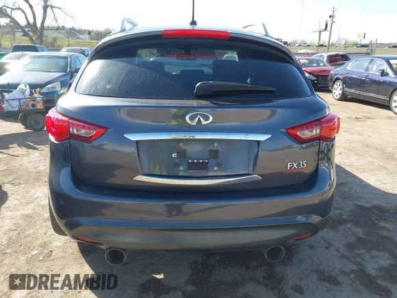 2009 Infiniti FX with VIN JNRAS18U19M100853, listed as a IAAI auction lot 38981593 with 204,236 mi miles and . Bid and sale history available at DreamBid. Image 16.