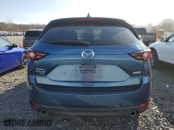 2017 Mazda CX-5 Touring with VIN JM3KFBCL4H0208376, listed as a Copart auction lot 48529895 with 71,689 mi miles and Salvage Title. Bid and sale history available at carsss.com. Image 6.