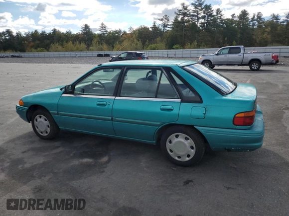 1995 Ford Escort z VIN 1FASP14J9SW128191, wystawiony jako Copart lot #75688724 z przebiegiem 85 423 mil mil oraz Czysty tytuł • Clean title. Historia ofert i sprzedaży dostępna na DreamBid. Obrazek 2.