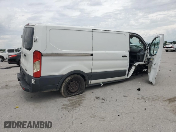 2025 Ford Transit Cargo with VIN 1FTYE1YM5GKA40221, listed as a Copart auction lot 59695205 with 229,116 mi miles and Salvage title. Bid and sale history available at DreamBid. Image 3.