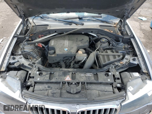 2016 BMW X3 xDrive28i with VIN 5UXWX9C57G0D63313, listed as a Copart auction lot 55705815 with 122,723 mi miles and Clean Title. Bid and sale history available at DreamBid. Image 12.