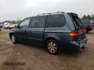 2004 Honda Odyssey EX-L z VIN 5FNRL18924B040028, wystawiony jako Copart lot #55338715 z przebiegiem 242 055 mil mil oraz Szkoda całkowita • Salvage title. Historia ofert i sprzedaży dostępna na DreamBid. Obrazek 2.