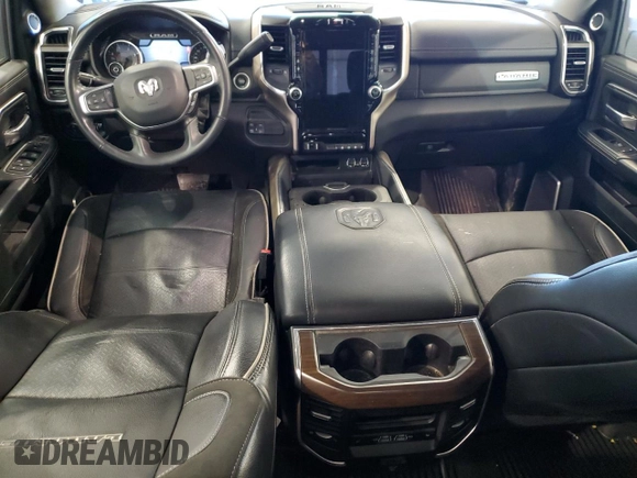 2023 Ram 2500 Laramie with VIN 3C6UR5FL5PG500920, listed as a Copart auction lot 82865454 with 35,330 mi miles and Salvage title. Bid and sale history available at DreamBid. Image 8.