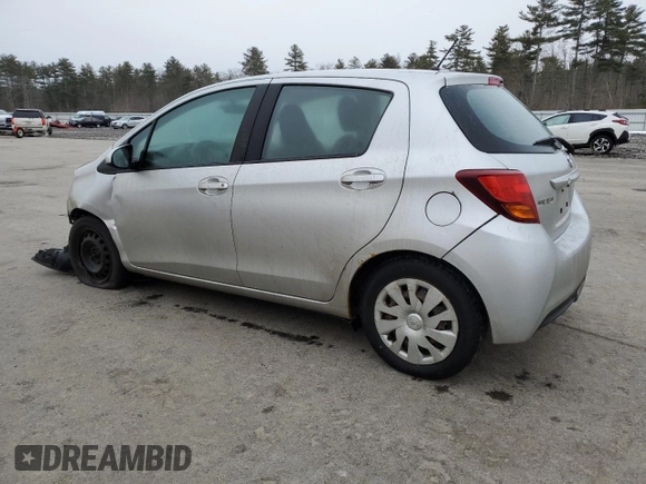 2015 Toyota Yaris L with VIN VNKKTUD34FA032990, listed as a Copart auction lot 48032955 with 65,069 mi miles and Salvage Title. Bid and sale history available at DreamBid. Image 2.