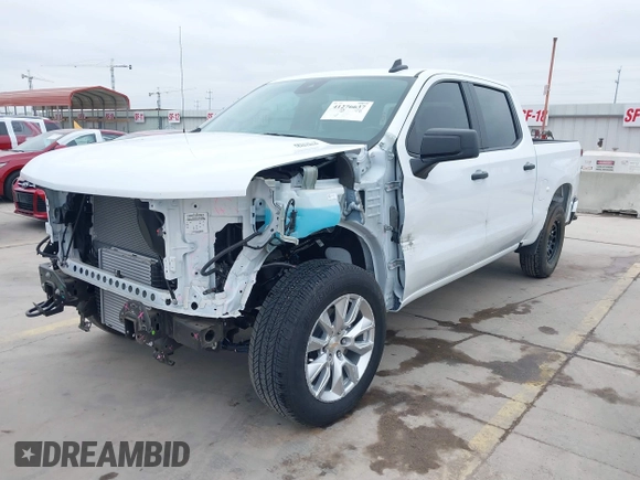 2024 Chevrolet Silverado 1500 Custom with VIN 3GCPABEK1RG423289, listed as a IAAI auction lot 41276637 with 199 mi miles and . Bid and sale history available at DreamBid. Image 20.