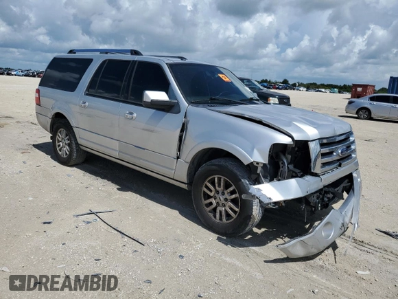 2013 Ford Expedition Max Limited with VIN 1FMJK1K56DEF54838, listed as a Copart auction lot 67055604 with 146,879 mi miles and Salvage title. Bid and sale history available at DreamBid. Image 4.