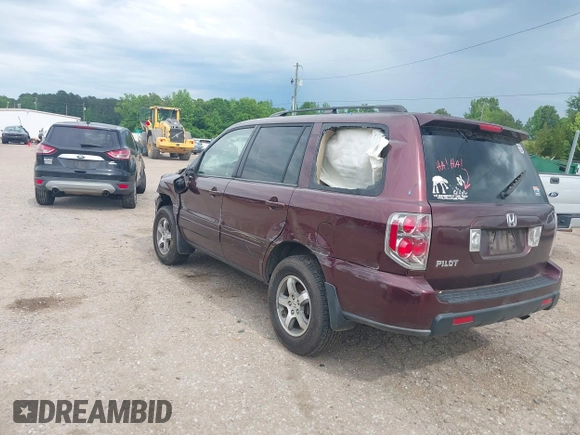 2008 Honda Pilot EX-L with VIN 5FNYF28518B022146, listed as a IAAI auction lot 42167326 with 201,324 mi miles and . Bid and sale history available at DreamBid. Image 3.