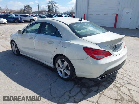 2015 Mercedes-Benz CLA 250 with VIN WDDSJ4EB0FN176541, listed as a IAAI auction lot 41870633 with 105,977 mi miles and . Bid and sale history available at DreamBid. Image 3.