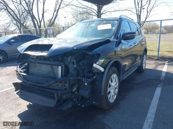 2017 Nissan Rogue SV with VIN JN8AT2MV2HW262225, listed as a IAAI auction lot 41905185 with 95,250 mi miles. Bid and sale history available at carsss.com. Image 17.