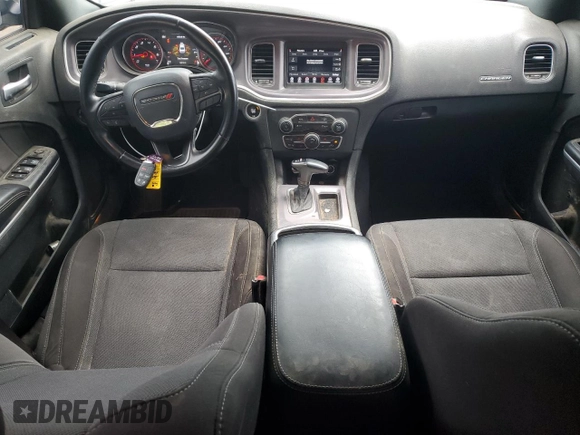 2019 Dodge Charger SXT with VIN 2C3CDXBG8KH674663, listed as a Copart auction lot 41856485 with 163,114 mi miles and Salvage Title. Bid and sale history available at carsss.com. Image 8.
