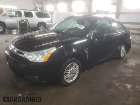 2008 Ford Focus SE with VIN 1FAHP33N38W217998, listed as a Copart auction lot 44720555 with 245,901 mi miles and Salvage Title. Bid and sale history available at carsss.com. Image 1.