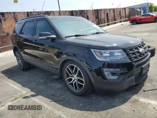 2016 Ford Explorer Sport with VIN 1FM5K8GT2GGA96029, listed as a Copart auction lot 61100915 with 107,923 mi miles and Salvage title. Bid and sale history available at DreamBid. Image 4.