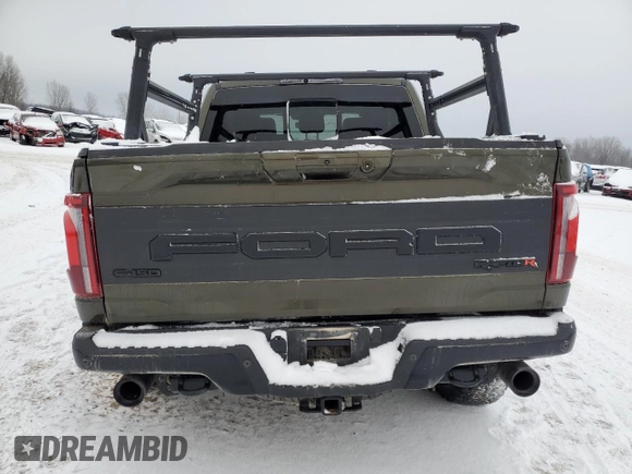 2024 Ford F-150 Raptor with VIN 1FTFW1RJ7RFA47966, listed as a Copart auction lot 88362085 with 14,783 mi miles and Salvage Title. Bid and sale history available at DreamBid. Image 6.
