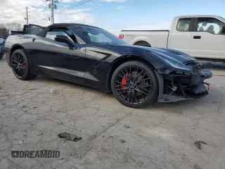 2018 Chevrolet Corvette 1LT with VIN 1G1YB3D7XJ5100884, listed as a Copart auction lot 86205274 with 59,229 mi miles and Salvage Title. Bid and sale history available at carsss.com. Image 4.