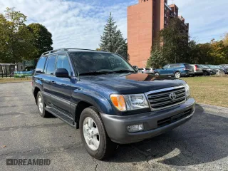 2004 Toyota Land Cruiser with VIN JTEHT05JX42064452, listed as a Copart auction lot 76583664 with 185,381 mi miles and Clean Title. Bid and sale history available at carsss.com. Image 1.
