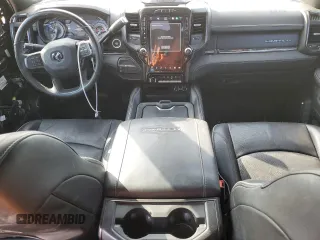 2022 Ram 2500 Limited with VIN 3C6UR5SLXNG418460, listed as a Copart auction lot 75847674 with 45,499 mi miles and Salvage title. Bid and sale history available at DreamBid. Image 8.