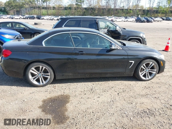 2015 BMW 4 Series 435i xDrive with VIN WBA3T7C59F5A36852, listed as a IAAI auction lot 42102170 with 55,516 mi miles and . Bid and sale history available at DreamBid. Image 13.