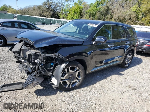 2023 Hyundai Palisade Limited z VIN KM8R54GE7PU616505, wystawiony jako Copart lot #49112355 z przebiegiem 54 777 mil mil oraz Nie do naprawy • Non repairable. Historia ofert i sprzedaży dostępna na DreamBid. Obrazek 1.