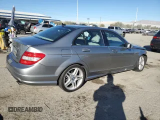 2011 Mercedes-Benz C 350 Sport with VIN WDDGF5GB1BR168865, listed as a Copart auction lot 42651305 with 54,528 mi miles and Salvage title. Bid and sale history available at DreamBid. Image 3.