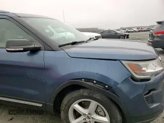 2018 Ford Explorer XLT with VIN 1FM5K7D80JGB51191, listed as a Copart auction lot 45317495 with 133,355 mi miles and Salvage Title. Bid and sale history available at DreamBid. Image 10.