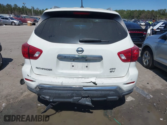 2017 Nissan Pathfinder SV with VIN 5N1DR2MM2HC689187, listed as a IAAI auction lot 41737686 with 103,024 mi miles and . Bid and sale history available at DreamBid. Image 16.